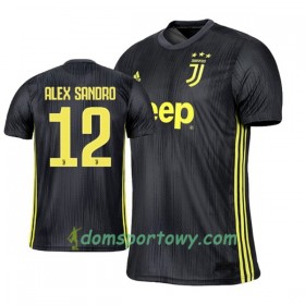Koszulka Juventus Alex Sandro 12 Trzeci Koszulki Piłkarskie 2018-2019 Krótki Rękaw